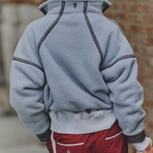 Free People Mountain High Half Zip Fleece nwt